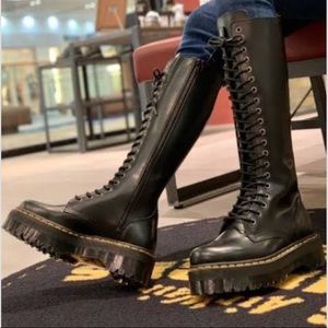 Knee-High Platform Dr. Martens